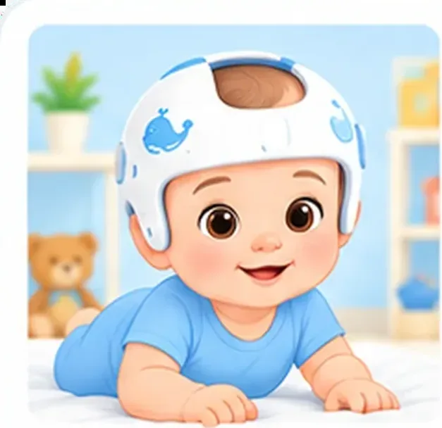 علاج الخوذة للرضع